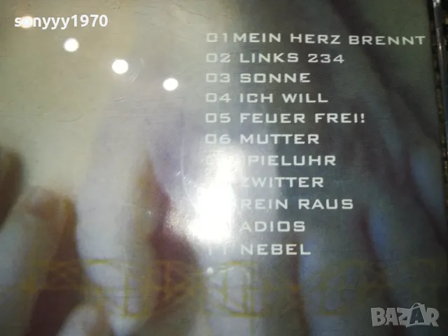 RAMMSTEIN MUTTER CD 1111241601, снимка 6 - CD дискове - 47926982