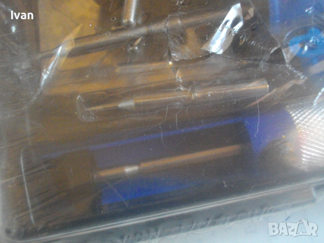 Нов Немки Ел. Поялник CONRAD с Ръчна Помпа за Калай и Блистер Тенол-Комплект-15W-За Микроелектроника, снимка 9 - Поялници и запояване - 44651542