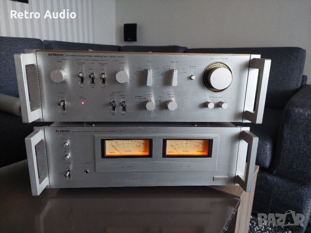 Hitachi HMA 7500, Hitachi HCA 7500 усилвател и предусилвател