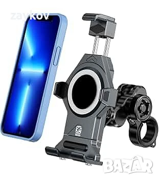 Държач за мобилен телефон Kewig против кражба на мотоциклет, изработен от алуминиева сплав