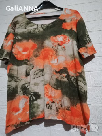 СТРАХОТНА ТУНИКА СВЕЖИ ЦВЕТОВЕ 2XL-3XL