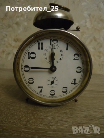 Будилник антика, снимка 5 - Други ценни предмети - 51000939