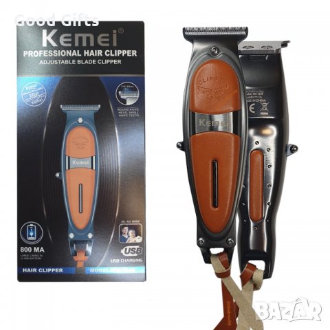 Машинка за подстригване и тример в едно Kemei KM-1946 с метален корпус