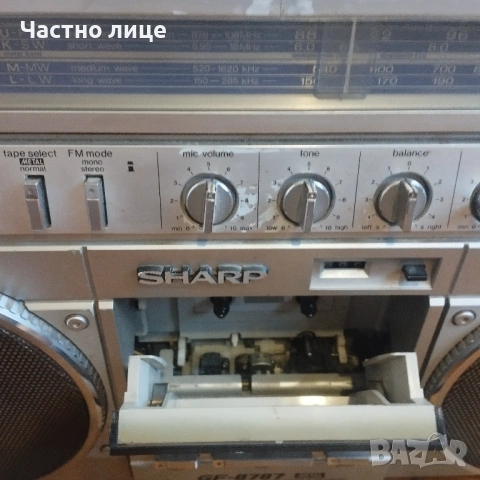 SHARP, снимка 10 - Радиокасетофони, транзистори - 53574378