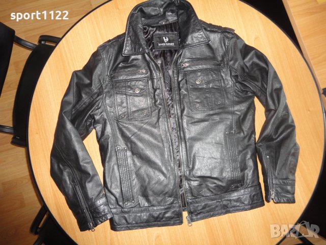 Bruno Banani/S-M/естествена кожа/мъжко яке, снимка 3 - Якета - 40254953