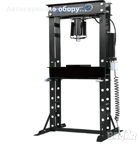 Хидравлично-пневматична преса 40 тона с манометър