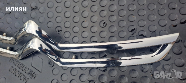 решетка никелова лайсна за Citroen C3 2014 2015 2016, снимка 3 - Части - 52484710