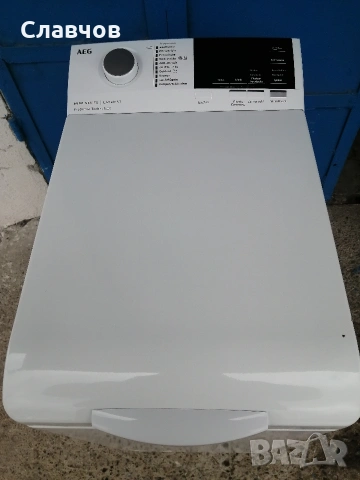 Пералня с горно зареждане AEG 6000 7 кг, снимка 4 - Перални - 53562550