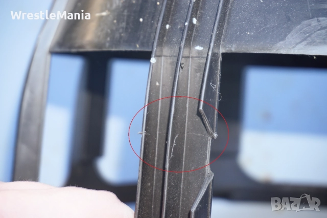 Оригинален Пластмасов Държач/Капак за Резервна Гума за Mercedes W220, снимка 7 - Гуми и джанти - 51954111