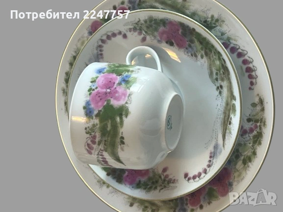 Сервиз за кафе/чай порцелан Letin, снимка 7 - Сервизи - 53633210