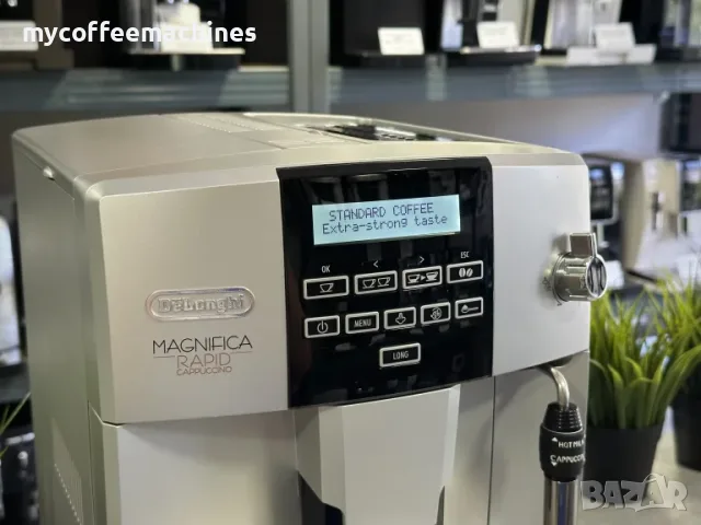 Кафемашина DeLonghi Magnifica Rapid Cappuccino, снимка 6 - Кафемашини - 55747911
