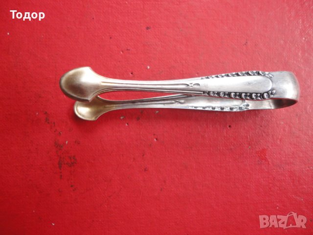 Невероятна сребърна щипка за бучка захар или лед , снимка 7 - Бижутерийни комплекти - 40680542