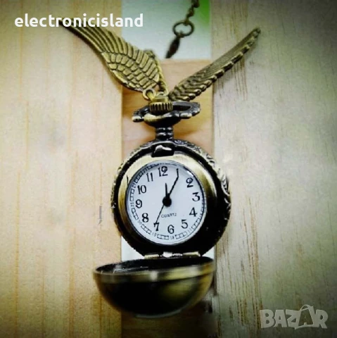 Колие кварцов часовник Снитч Snitch Хари Потър Potter, снимка 7 - Други - 30925810