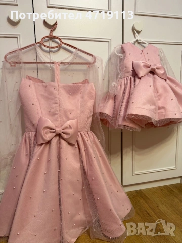 Рокли за мама и дъщеря, снимка 5 - Рокли - 53223447