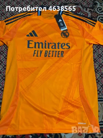 Нова Футболна тениска на Real Madrid, снимка 2 - Футбол - 55906100