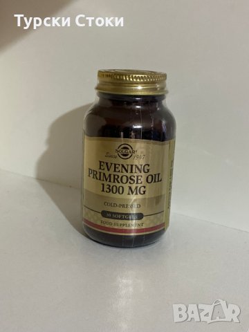 SOLGAR Evening primrose oil 1300mg 30 softgels, снимка 1