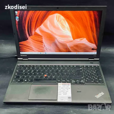 Лаптоп LENOVO THINKPAD T540P - 15,6 Инча, снимка 2 - Лаптопи за дома - 50160230