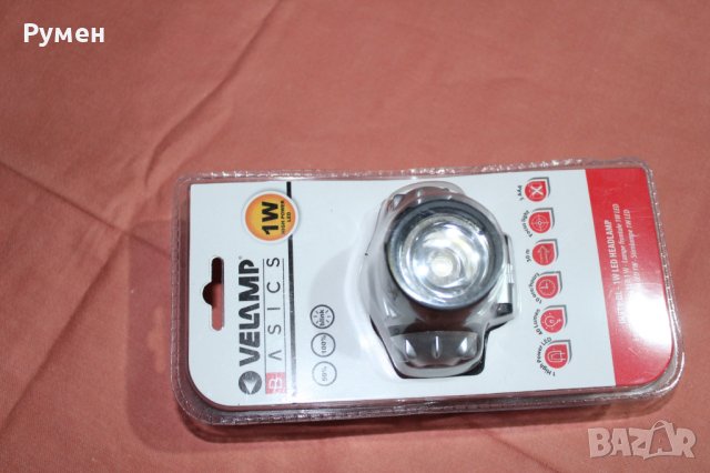 Лед фенерче за глава - челник