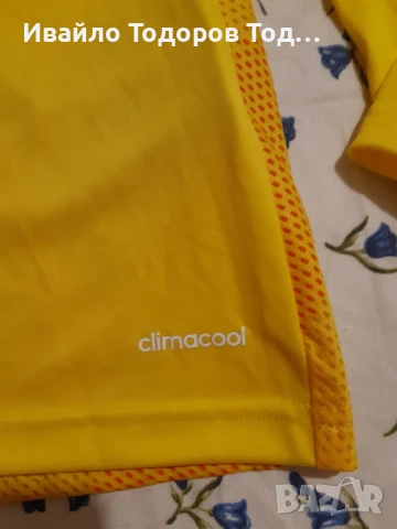 Спортна мъжка тениска Adidas climacool с дълъг ръкав, снимка 4 - Тениски - 51411285