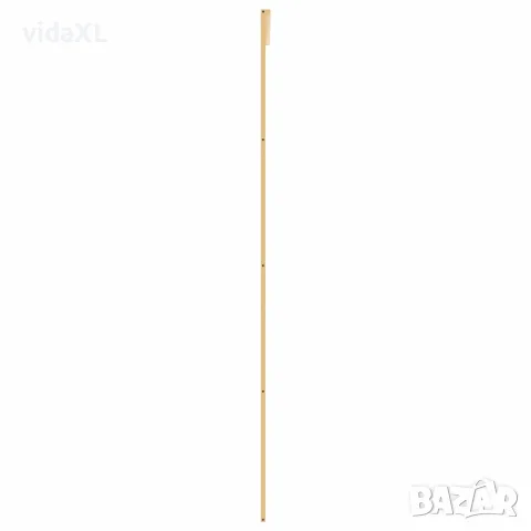 vidaXL Плъзгаща се врата 90x205 см матирано ESG стъкло и алуминий, снимка 5 - Входни врати - 56146174