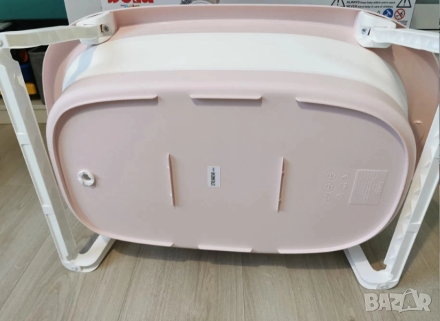 сгъваема детска вана Dolu - розова, снимка 2 - За банята - 52298091