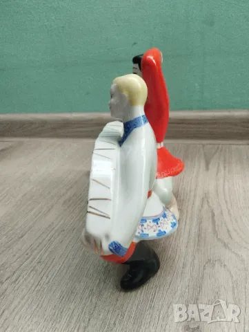 Стара съветска статуетка,композиция, снимка 2 - Други ценни предмети - 47720388