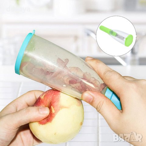 3755 Белачка за зеленчуци и плодове с контейнер, снимка 3 - Аксесоари за кухня - 41062842