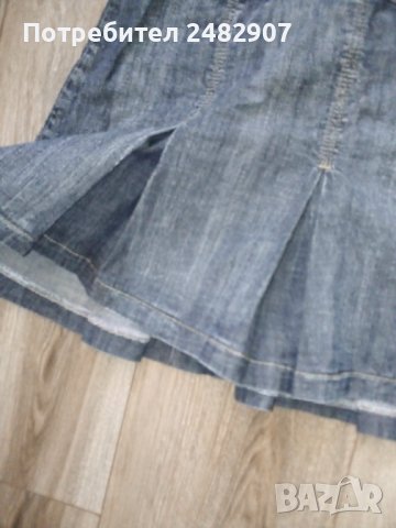 Дамска дънкова рокля, снимка 7 - Рокли - 41790263