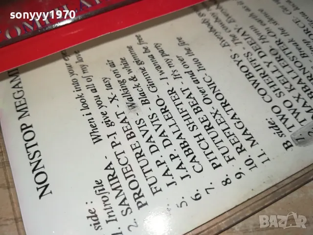 NONSTOP MEGAMIX TAPE 2412241800, снимка 11 - Аудио касети - 48452480