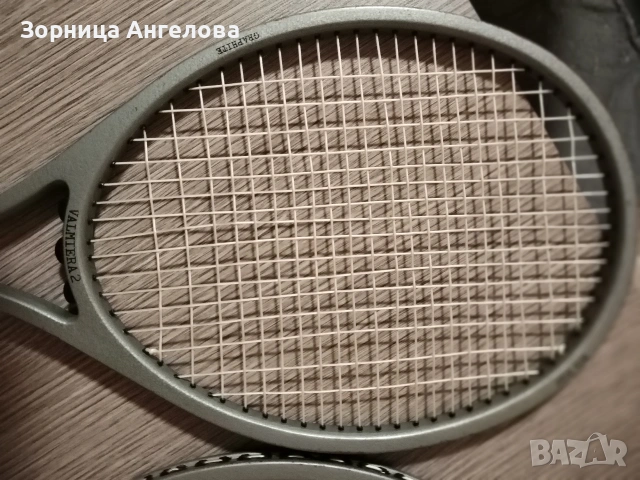 Ретро латвийски тенис ракети Valmera – комплект от 2 бр., снимка 4 - Антикварни и старинни предмети - 53212758