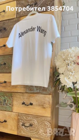 Тениска Alexander WANG s*, снимка 9 - Тениски - 44335890