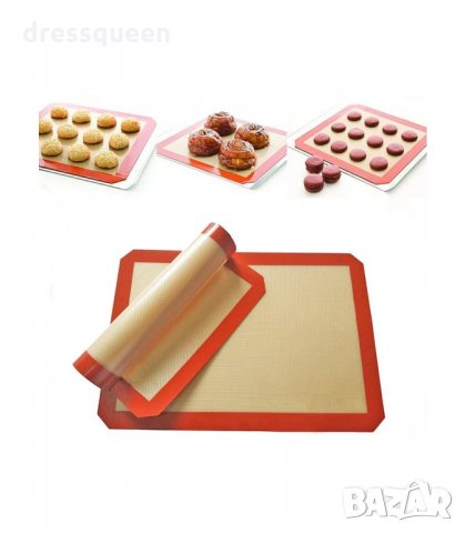 2881 Силиконово килимче за печене и замразяване от фибростъкло, снимка 6 - Аксесоари за кухня - 34267345