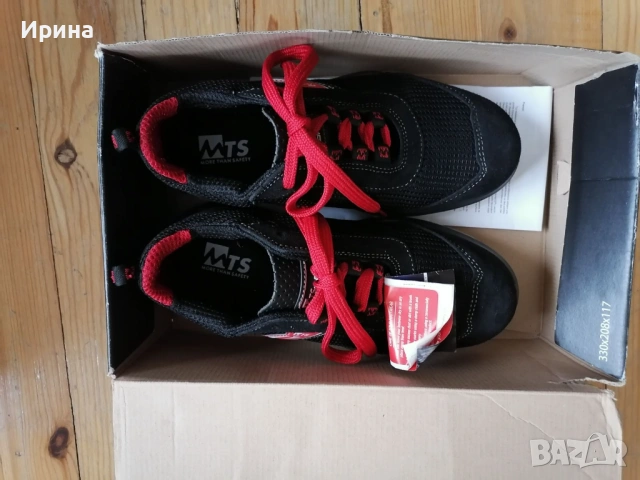 MTS работни обувки Msoft Mustang S1P Safety Low, 40 номер. , снимка 2 - Други - 53733912