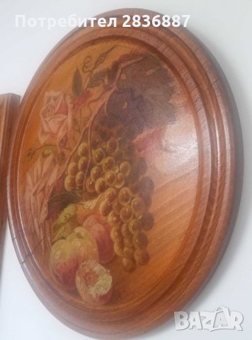 Дървена картина за стена и дървена плочка на изглед към Прага, снимка 4 - Картини - 35795033