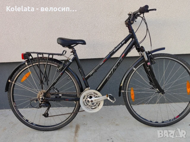 28" DHM, M размер, алуминиев градски велосипед, снимка 2 - Велосипеди - 50677436