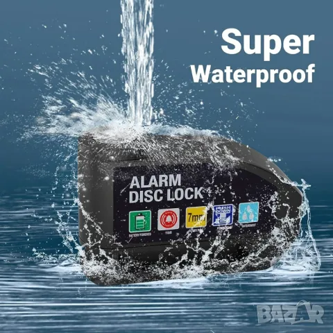 Катинар с аларма против кражба за тротинетка, скутер, велосипед, мотор , снимка 3 - Друга електроника - 45282872