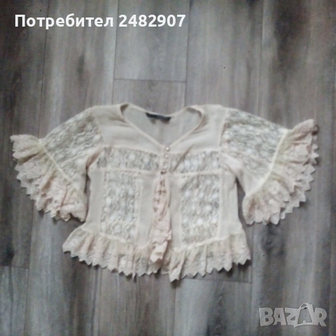 Ефектна дамска блуза   , снимка 2 - Корсети, бюстиета, топове - 52105809