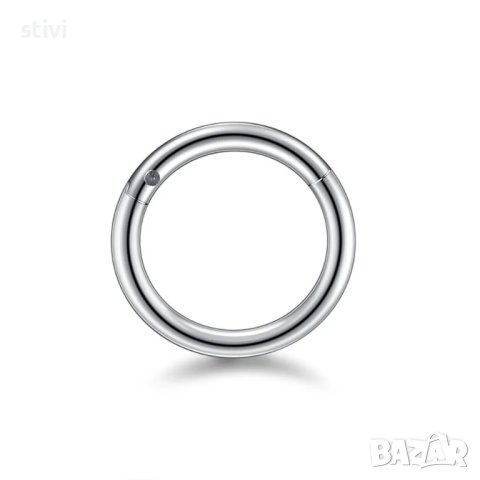 Обеца стомана - Ново., снимка 3 - Обеци - 42592555