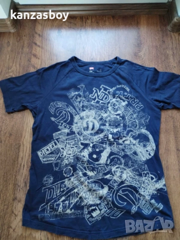 diesel - страхотна мъжка тениска М, снимка 5 - Тениски - 53828563