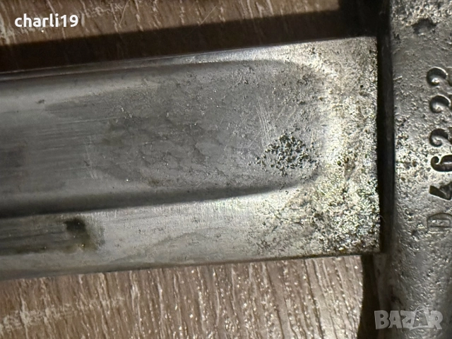 Френски щик ШАСПО 1868 г, снимка 12 - Антикварни и старинни предмети - 52641118