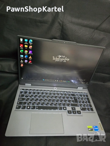 Lenovo LOQ 15IAX9 – i5-12450HX | RTX 3050 | 16GB RAM, снимка 3 - Лаптопи за игри - 53023263