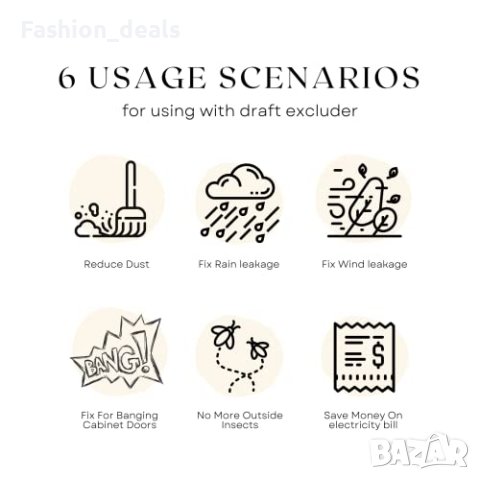Нова Метеорологични ленти Уплътнител за предотвратяване на течения Прозорци Врати , снимка 4 - Други стоки за дома - 41989205