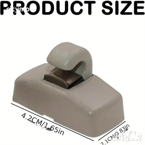 2 бр. копка държач щипка за сенник на VW, Seat, Skoda, снимка 2 - Аксесоари и консумативи - 48505756