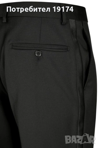 Смокинг черен със сатенен MONNI Milano, снимка 5 - Сака - 53815891