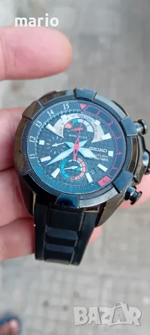 seiko 45mm Seiko Velatura Men's Black Watch - SPC149 