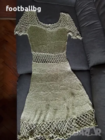 Страхотен дамски сет- винтидж рокля и потниче🔝❤️ размер L, снимка 2 - Рокли - 32199863