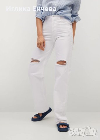 Дънки и панталони на Mango, снимка 2 - Дънки - 41665474