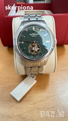 Автоматичен часовник - Geovani Verona open heart: Swiss made