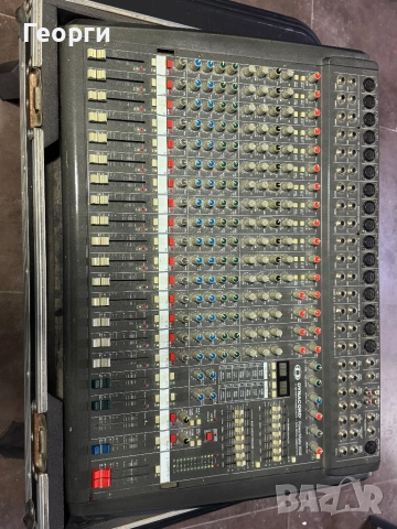 Dynacord PowerMate 1600-2 – Топ състояние, снимка 3 - Ресийвъри, усилватели, смесителни пултове - 52752484