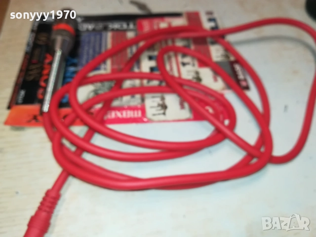 КАБЕЛ ЗА МИКРОФОН-ЧЕРВЕН ОТ ФРАНЦИЯ 1911251028, снимка 12 - Микрофони - 52463186